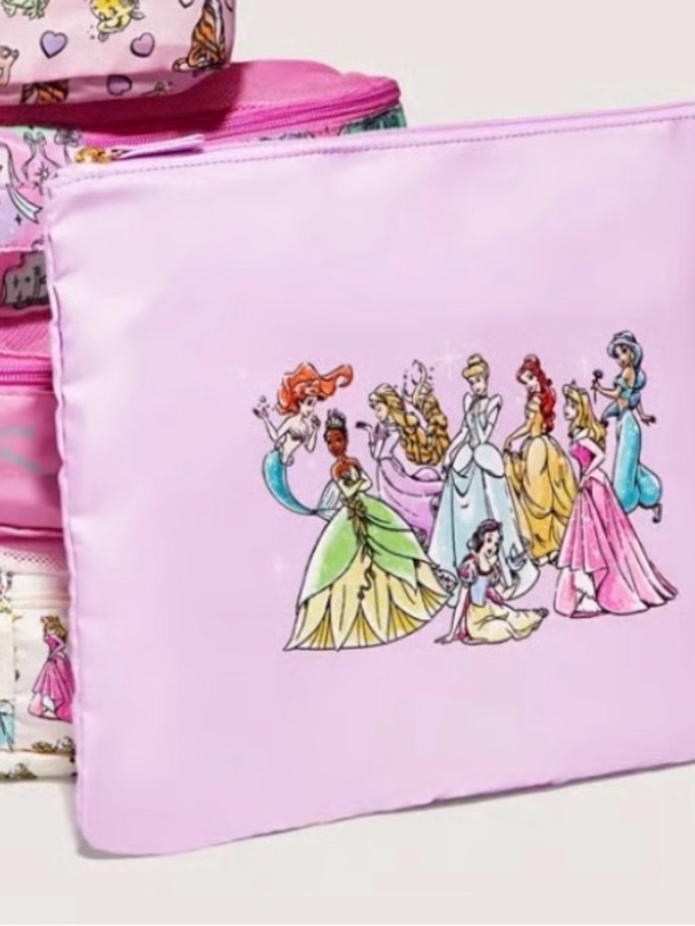 Stoney Clover Lane purple/lilac Disney Princess Pouch